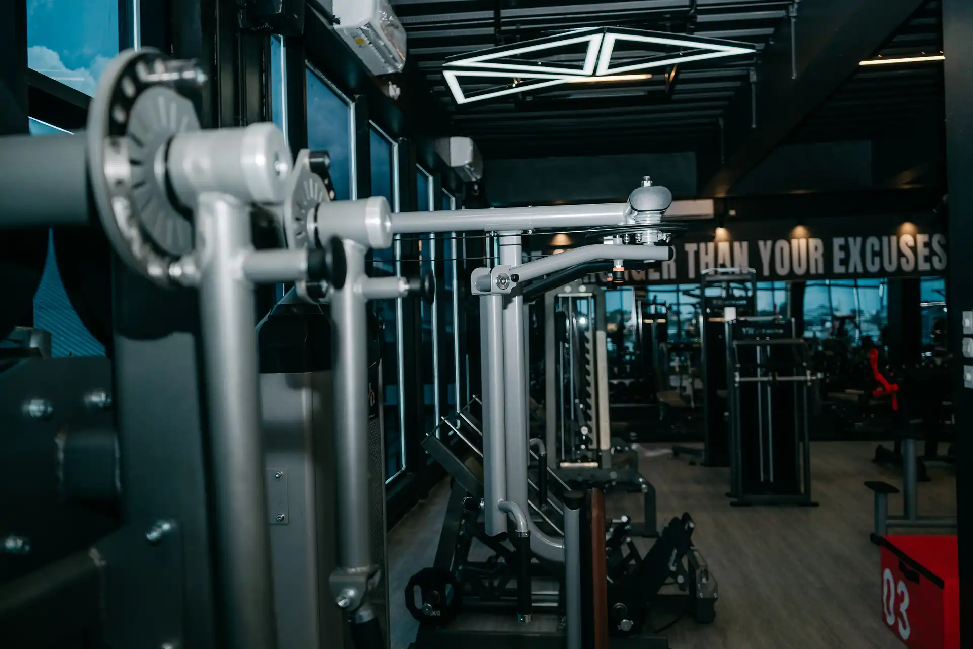 Area alat BlackFit Gym
